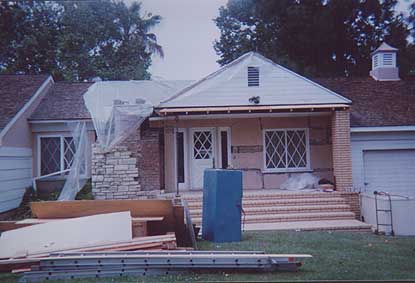 Tarzana house after earthquake Tarzana house after earthquake