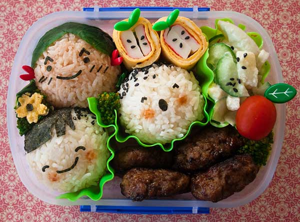 Decorated bento Decorated bento