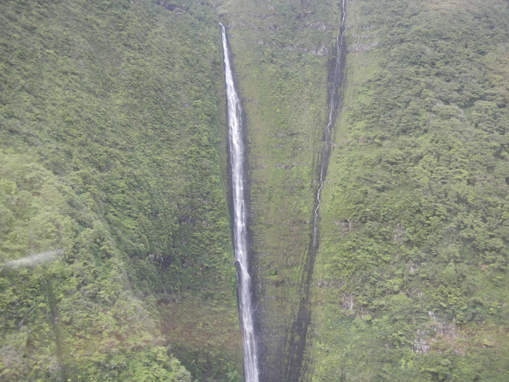 4000' Waterfall on North Moloka'i