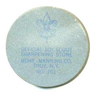 Boy Scout sharpening stone