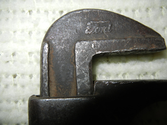 Ford logo on Ford wrench